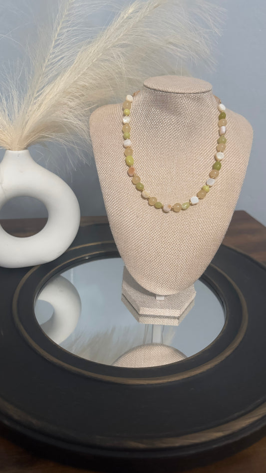 Green Shell Necklace