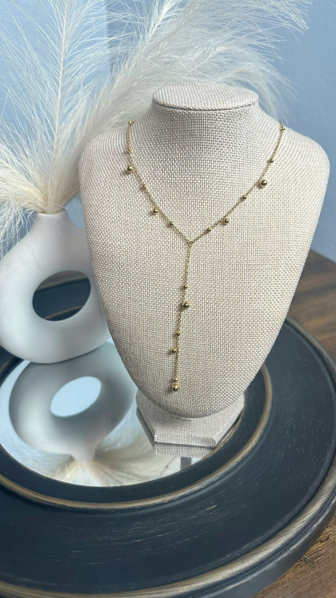 Golden Dots Necklace
