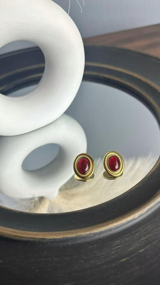 Ruby Earrings